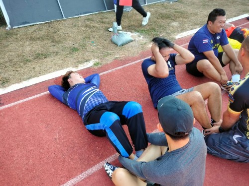 ดับเพลิงนครแม่สอด จัดโครงการทดสอบสมรรถภาพทางกาย ครั้งที่ 1 ประจำปี 2568