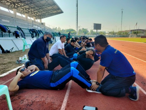 ดับเพลิงนครแม่สอด จัดโครงการทดสอบสมรรถภาพทางกาย ครั้งที่ 1 ประจำปี 2568