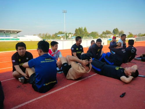 ดับเพลิงนครแม่สอด จัดโครงการทดสอบสมรรถภาพทางกาย ครั้งที่ 1 ประจำปี 2568