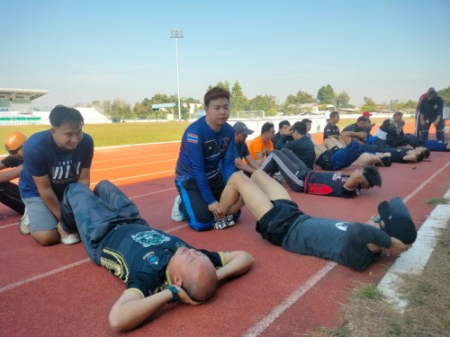 ดับเพลิงนครแม่สอด จัดโครงการทดสอบสมรรถภาพทางกาย ครั้งที่ 1 ประจำปี 2568