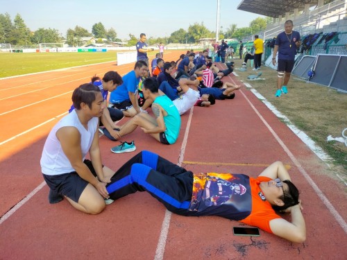 ดับเพลิงนครแม่สอด จัดโครงการทดสอบสมรรถภาพทางกาย ครั้งที่ 1 ประจำปี 2568