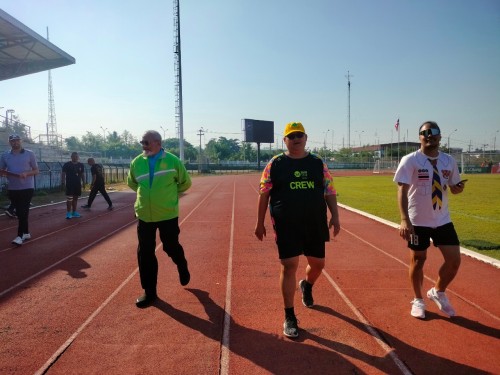 ดับเพลิงนครแม่สอด จัดโครงการทดสอบสมรรถภาพทางกาย ครั้งที่ 1 ประจำปี 2568