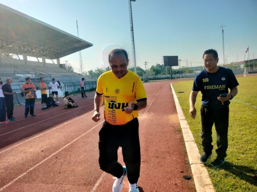 ดับเพลิงนครแม่สอด จัดโครงการทดสอบสมรรถภาพทางกาย ครั้งที่ 1 ประจำปี 2568