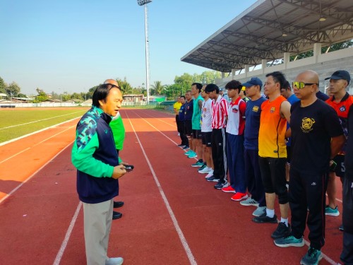 ดับเพลิงนครแม่สอด จัดโครงการทดสอบสมรรถภาพทางกาย ครั้งที่ 1 ประจำปี 2568