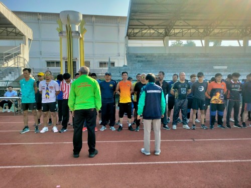 ดับเพลิงนครแม่สอด จัดโครงการทดสอบสมรรถภาพทางกาย ครั้งที่ 1 ประจำปี 2568