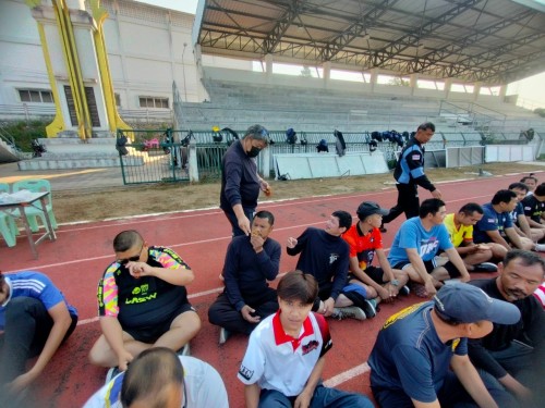 ดับเพลิงนครแม่สอด จัดโครงการทดสอบสมรรถภาพทางกาย ครั้งที่ 1 ประจำปี 2568