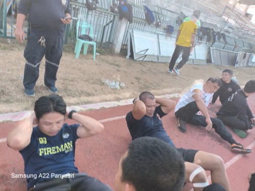 ดับเพลิงนครแม่สอด จัดโครงการทดสอบสมรรถภาพทางกาย ครั้งที่ 1 ประจำปี 2568