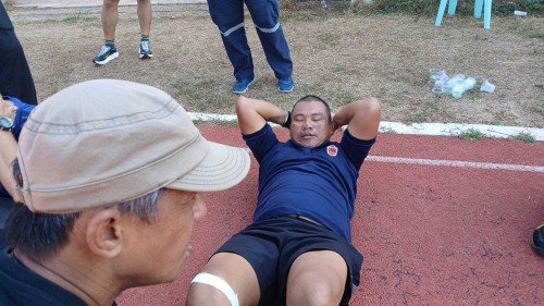 ดับเพลิงนครแม่สอด จัดโครงการทดสอบสมรรถภาพทางกาย ครั้งที่ 1 ประจำปี 2568