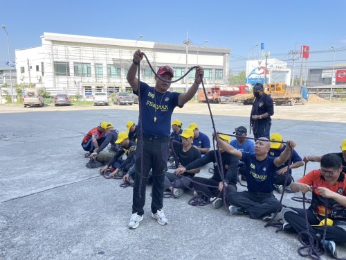 ดับเพลิงนครแม่สอด ได้ดำเนินการฝึกซ้อมแผนและทบทวนดับเพลิง ประจำปีงบประมาณ พ.ศ. 2568