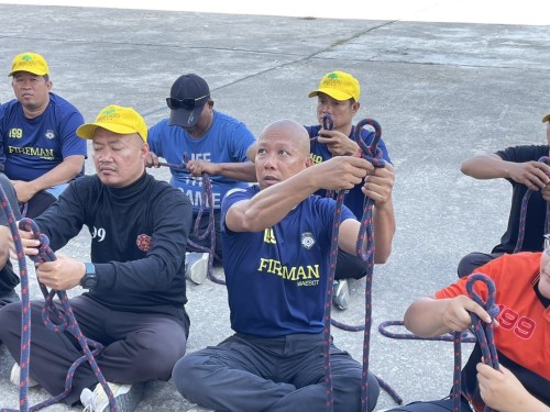 ดับเพลิงนครแม่สอด ได้ดำเนินการฝึกซ้อมแผนและทบทวนดับเพลิง ประจำปีงบประมาณ พ.ศ. 2568