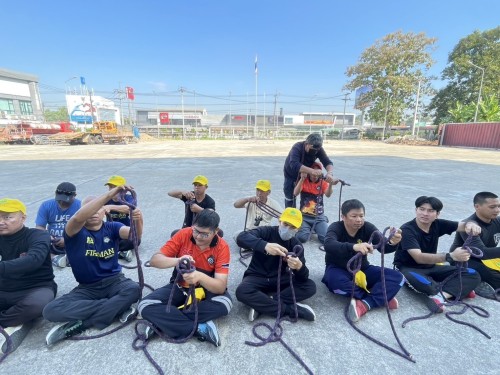 ดับเพลิงนครแม่สอด ได้ดำเนินการฝึกซ้อมแผนและทบทวนดับเพลิง ประจำปีงบประมาณ พ.ศ. 2568