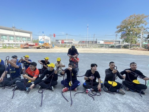 ดับเพลิงนครแม่สอด ได้ดำเนินการฝึกซ้อมแผนและทบทวนดับเพลิง ประจำปีงบประมาณ พ.ศ. 2568