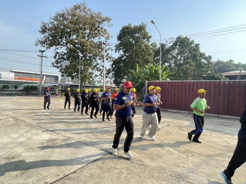 ดับเพลิงนครแม่สอด ได้ดำเนินการฝึกซ้อมแผนและทบทวนดับเพลิง ประจำปีงบประมาณ พ.ศ. 2568