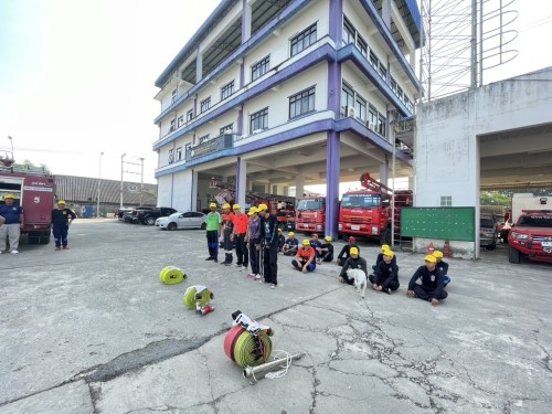 ดับเพลิงนครแม่สอด ได้ดำเนินการฝึกซ้อมแผนและทบทวนดับเพลิง ประจำปีงบประมาณ พ.ศ. 2568