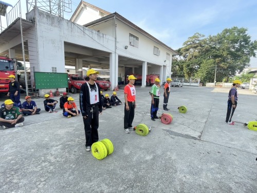 ดับเพลิงนครแม่สอด ได้ดำเนินการฝึกซ้อมแผนและทบทวนดับเพลิง ประจำปีงบประมาณ พ.ศ. 2568