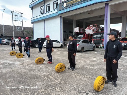 ดับเพลิงนครแม่สอด ได้ดำเนินการฝึกซ้อมแผนและทบทวนดับเพลิง ประจำปีงบประมาณ พ.ศ. 2568