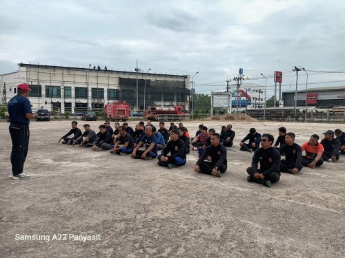 ดับเพลิงนครแม่สอด ได้ดำเนินการฝึกซ้อมแผนและทบทวนดับเพลิง ประจำปีงบประมาณ พ.ศ. 2568