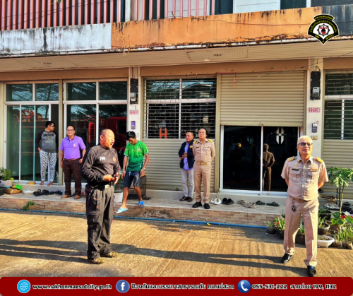 ดับเพลิงนครแม่สอด ออกระงับเหตุเพลิงไหม้อาคารพาณิชย์ บริษัท 189 ไทย-พม่า ฟูลเซอร์วิส จำกัด