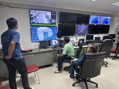 เจ้าหน้าที่กองยุทธศาสตร์และงบประมาณ ดำเนินการตามคำขอใช้ข้อมูลจากกล้องวงจรปิด