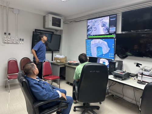 เจ้าหน้าที่กองยุทธศาสตร์และงบประมาณ ดำเนินการตามคำขอใช้ข้อมูลจากกล้องวงจรปิด