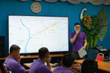 การประชุมเตรียมความพร้อมจัดเตรียมพื้นที่เปิดกิจกรรมการธุดงค์เพื่อสันติภาพ