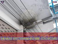 ดับเพลิงเเม่สอด ออกตรวจสอบเหตุเพลิงไหม้สายไฟฟ้า ใกล้ร้านครัวอังคณา