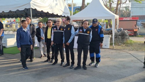 สำนักปลัดเทศบาลนครแม่สอด เข้าร่วมกิจกรรม kick off  การแก้ไขปัญหาหมอกควันไฟป่าและฝุ่นละอองขนาดเล็ก (PM2.5) ประจำปี 2568