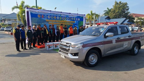 สำนักปลัดเทศบาลนครแม่สอด เข้าร่วมกิจกรรม kick off  การแก้ไขปัญหาหมอกควันไฟป่าและฝุ่นละอองขนาดเล็ก (PM2.5) ประจำปี 2568