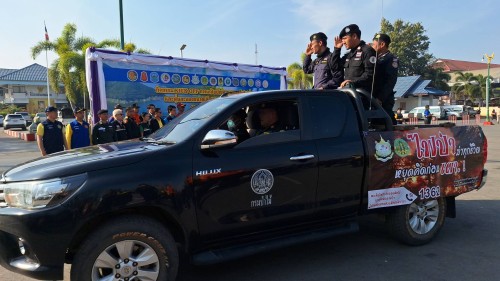 สำนักปลัดเทศบาลนครแม่สอด เข้าร่วมกิจกรรม kick off  การแก้ไขปัญหาหมอกควันไฟป่าและฝุ่นละอองขนาดเล็ก (PM2.5) ประจำปี 2568