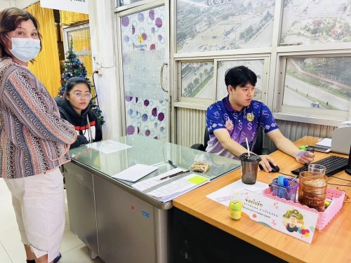 ฝ่ายส่งเสริมและสวัสดิการสังคม รับขึ้นทะเบียนเรื่องต่างๆ