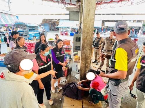 เข้าร่วมประชุมวางแผนการจัดระเบียบขอทานและบุคคลไร้ที่พึ่งในเขตเทศบาลนครแม่สอด