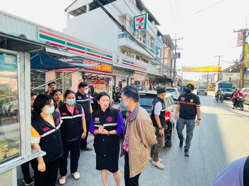 เข้าร่วมประชุมวางแผนการจัดระเบียบขอทานและบุคคลไร้ที่พึ่งในเขตเทศบาลนครแม่สอด