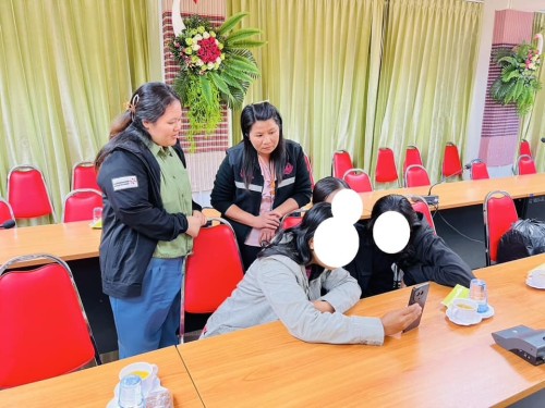 การเจรจาไกล่เกลี่ยหาข้อยุติเกี่ยวกับสิทธิในการเลี้ยงดูเด็กหญิงชาวเมียนมาร์จำนวน 2 ราย