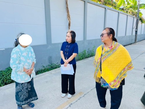 ลงพื้นที่มอบถุงยังชีพเพื่อการดำรงชีพให้กับกลุ่มเปราะบาง จำนวน 3 ราย