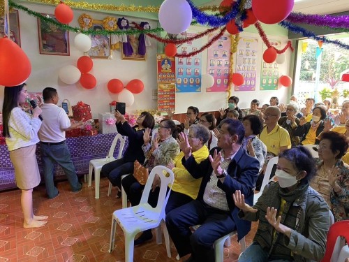 เข้าร่วมกิจกรรมผู้สูงอายุ ณ ชุมชนบัวคูณ