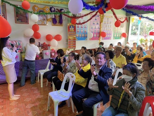 เข้าร่วมกิจกรรมผู้สูงอายุ ณ ชุมชนบัวคูณ