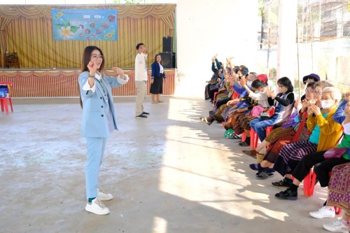 ร่วมกิจกรรมผู้สูงอายุเทศบาลตำบลแม่จะเรา และแลกเปลี่ยนเรียนรู้ด้านการดำเนินงานของกองสวัสดิการสังคม เทศบาลตำบลแม่จะเรา อำเภอแม่ระมาด จังหวัดตาก