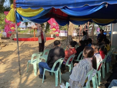 เข้าร่วมพิธีเปิดโครงการรณรงค์การมีส่วนร่วมในการแก้ไขปัญหาน้ำเสียชุมชน ประจำปีงบประมาณ 2568