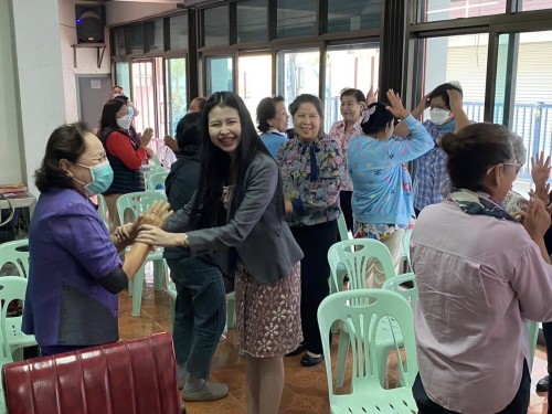 เข้าร่วมกิจกรรมผู้สูงอายุ ณ ชุมชนวัดหลวง