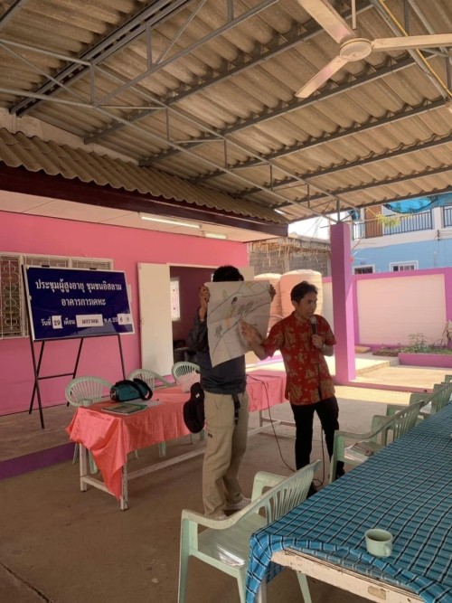 เข้าร่วมกิจกรรมผู้สูงอายุ ณ ชุมชนอิสลาม