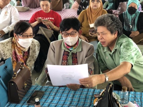 เข้าร่วมกิจกรรมผู้สูงอายุ ณ ชุมชนอิสลาม