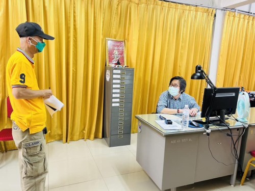 ฝ่ายส่งเสริมและสวัสดิการสังคม รับขึ้นทะเบียนเรื่องต่างๆ