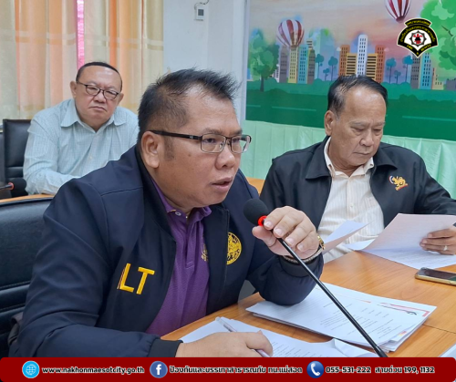 ดับเพลิงนครแม่สอด เข้าร่วมประชุมหารือแนวทางการแก้ไขปัญหารถจักรยานไฟฟ้า ครั้งที่ 1/2568