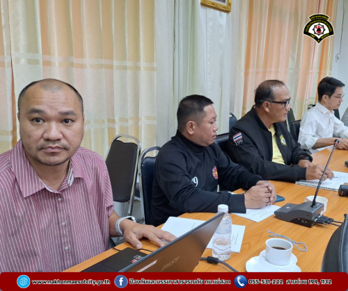 ดับเพลิงนครแม่สอด เข้าร่วมประชุมหารือแนวทางการแก้ไขปัญหารถจักรยานไฟฟ้า ครั้งที่ 1/2568