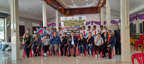  เข้าร่วมเป็นเกียรติในพิธีเปิดโครงการส่งเสริมและพัฒนาศักยภาพผู้เข้ารับบริการในบ้านกึ่งวิถีหรือสถานที่เพื่อให้การสงเคราะห์ ประจำปีงบประมาณ พ.ศ.2568