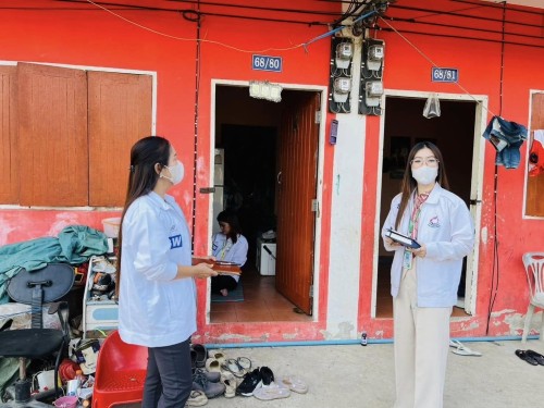 ลงพื้นที่เยี่ยมบ้านผู้ประสบปัญหาทางสังคม ชุมชนอิสลาม จำนวน 1 ราย 