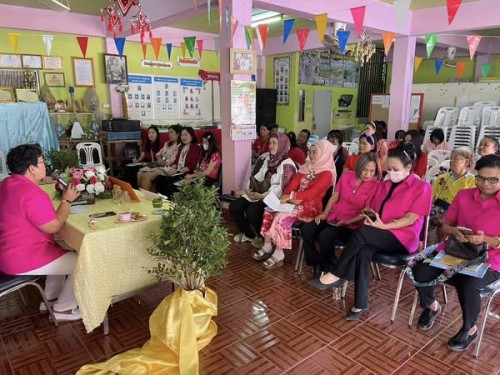 เข้าร่วมการประชุม “สภากาแฟสัญจร ของกลุ่มพัฒนาสตรี ครั้งที่ 10