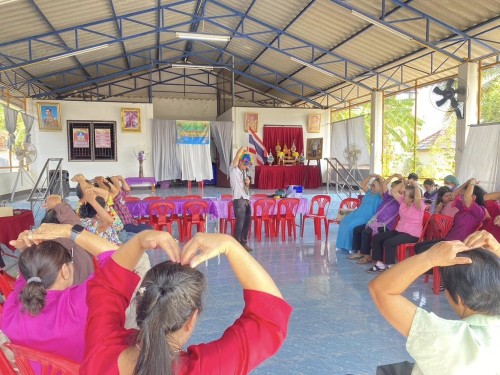 เข้าร่วมกิจกรรมผู้สูงอายุ ณ ชุมชนแม่สอดวิลล่า