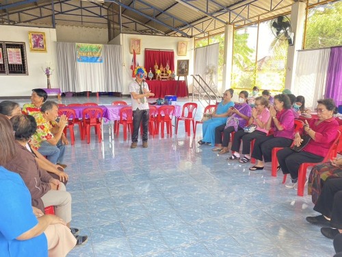 เข้าร่วมกิจกรรมผู้สูงอายุ ณ ชุมชนแม่สอดวิลล่า