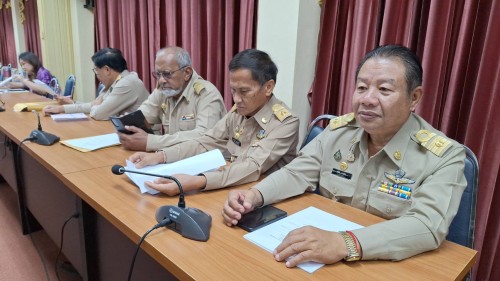 กองยุทธศาสตร์และงบประมาณ เข้าร่วมการประชุมชี้แจงแนวทางการดำเนินโครงการจัดทำคาร์บอนฟุตพริ้นท์ องค์กรปกครองส่วนท้องถิ่น เทศบาลนครแม่สอด ประจำปีงบประมาณ พ.ศ. 2568